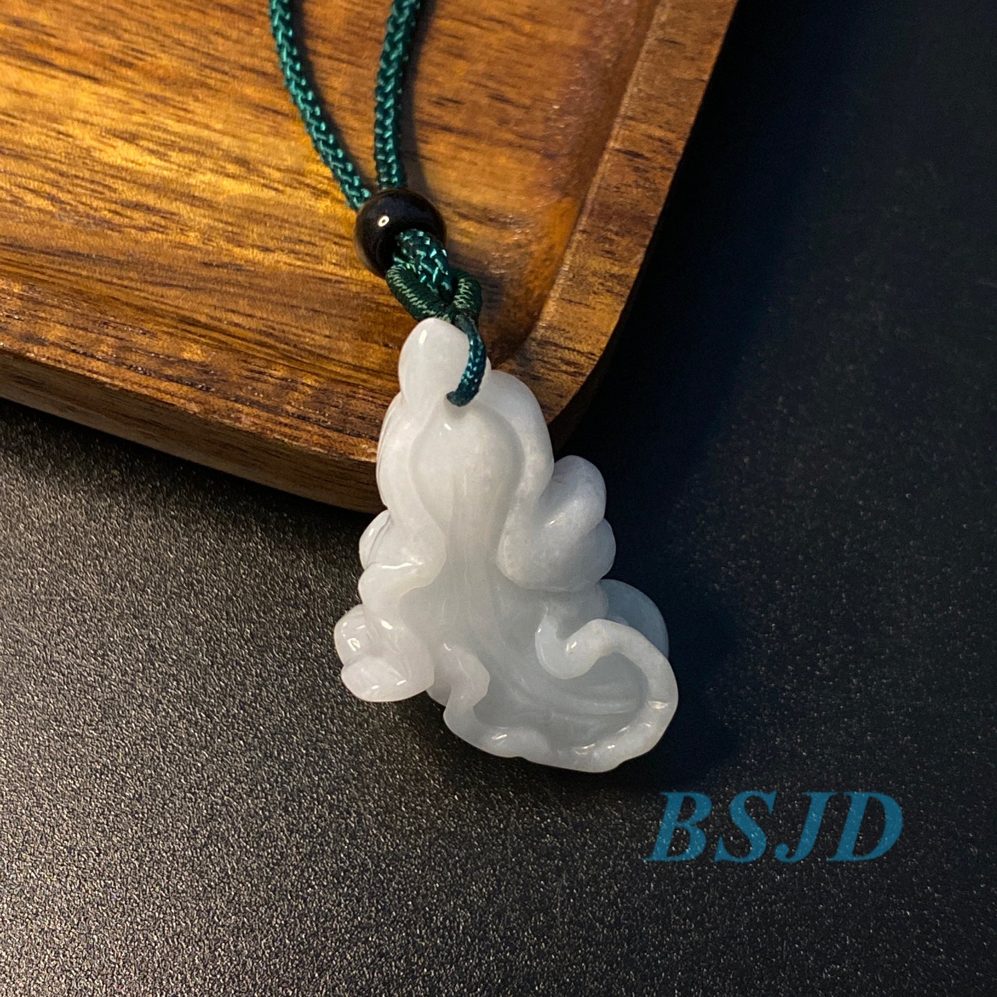 Wholesale cabbage pendant Natural Grade A Jade ICE Jadeite Myanmar jade hang necklace Blume f.